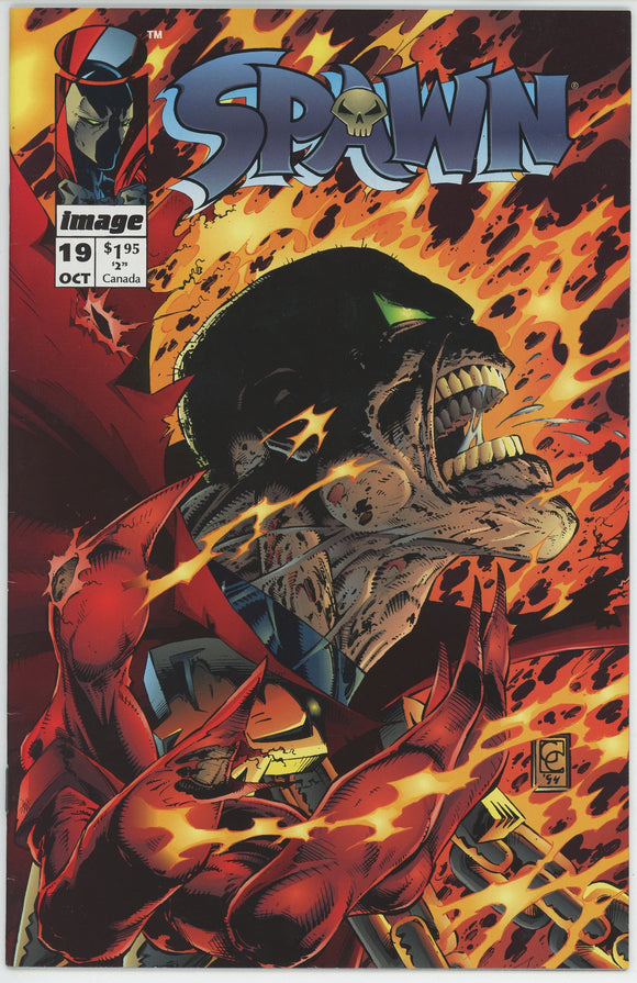 Spawn #19 (1992) - 8.0 VF *Showtime*