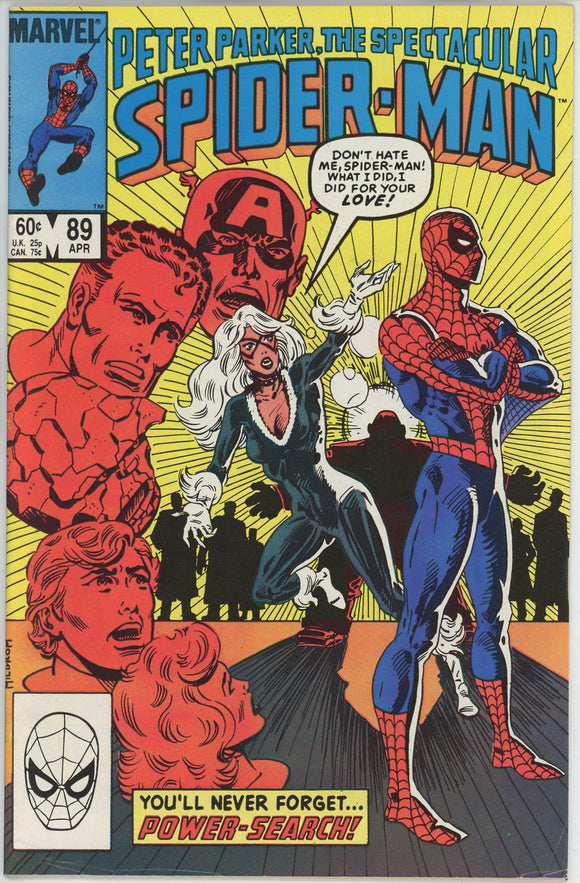 Spectacular Spider-Man #89 (1976) - 6.5 FN+ *Black Cat Gets New Powers*