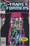 Transformers #46 (1984) - 8.5 VF+ *Cash and Car-Nace* Newsstand