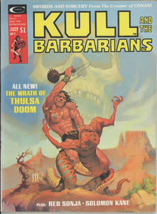 Kull and the Barbarians #2 (1975 Magazine) - 6.5 FN+ *Teeth of the Dragon*