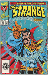 Doctor Strange #50 (1988) - 7.5 VF- *New Defenders Team/Holographic Cover*