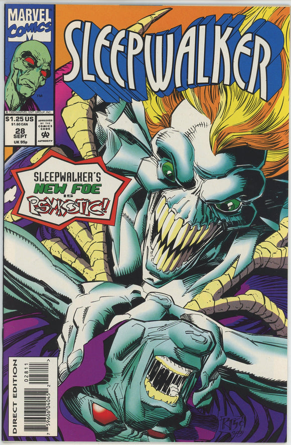 Sleepwalker #28 (1991) - 9.4 NM *Dementia Deluxe*